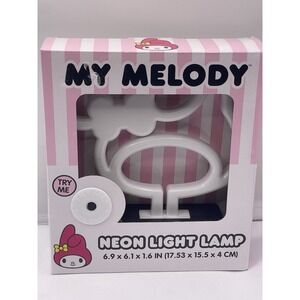 Hello Kitty And Friends My Melody 6.5 Inch LED Neon Mood Light‎ Brand New BinZ
